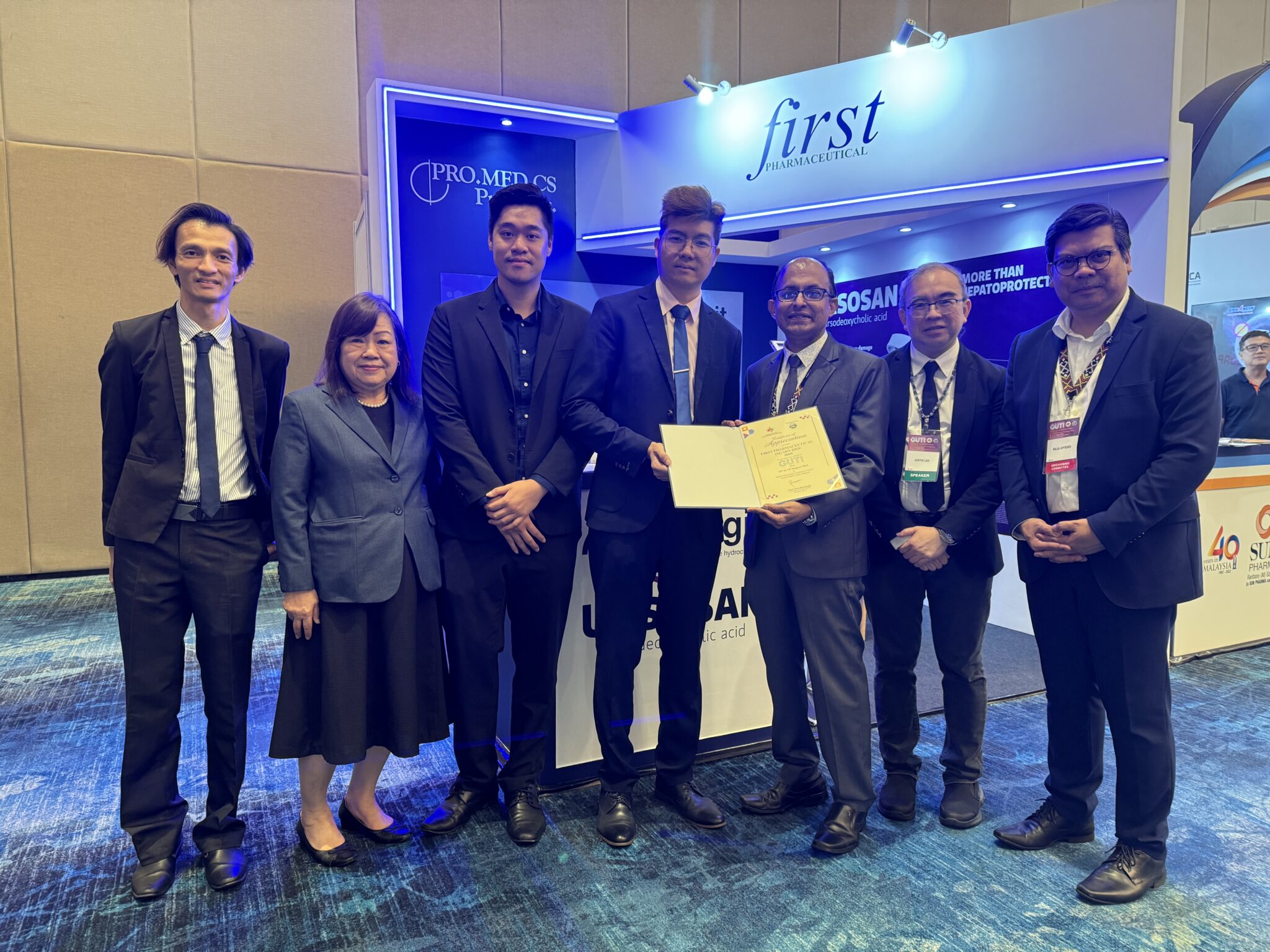 First Pharma Thrilled to be part of Gold Sponsors of GUT 2024 again ...